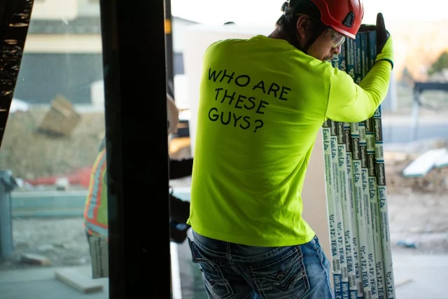 3rd floor- no problem! 

#drywall #coloradodrywall #coloradodrywallsupply #building #drywallnation #contractor #remodel #denver #longmont #centennial #construction #diy #interiordesign #stucco #trim #mud #insulation #acoustical #renovation #homeimprovement #gypsum #familyowned